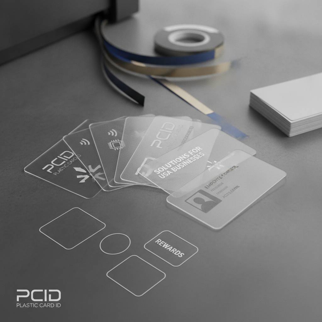 Clear Plastic Business Cards