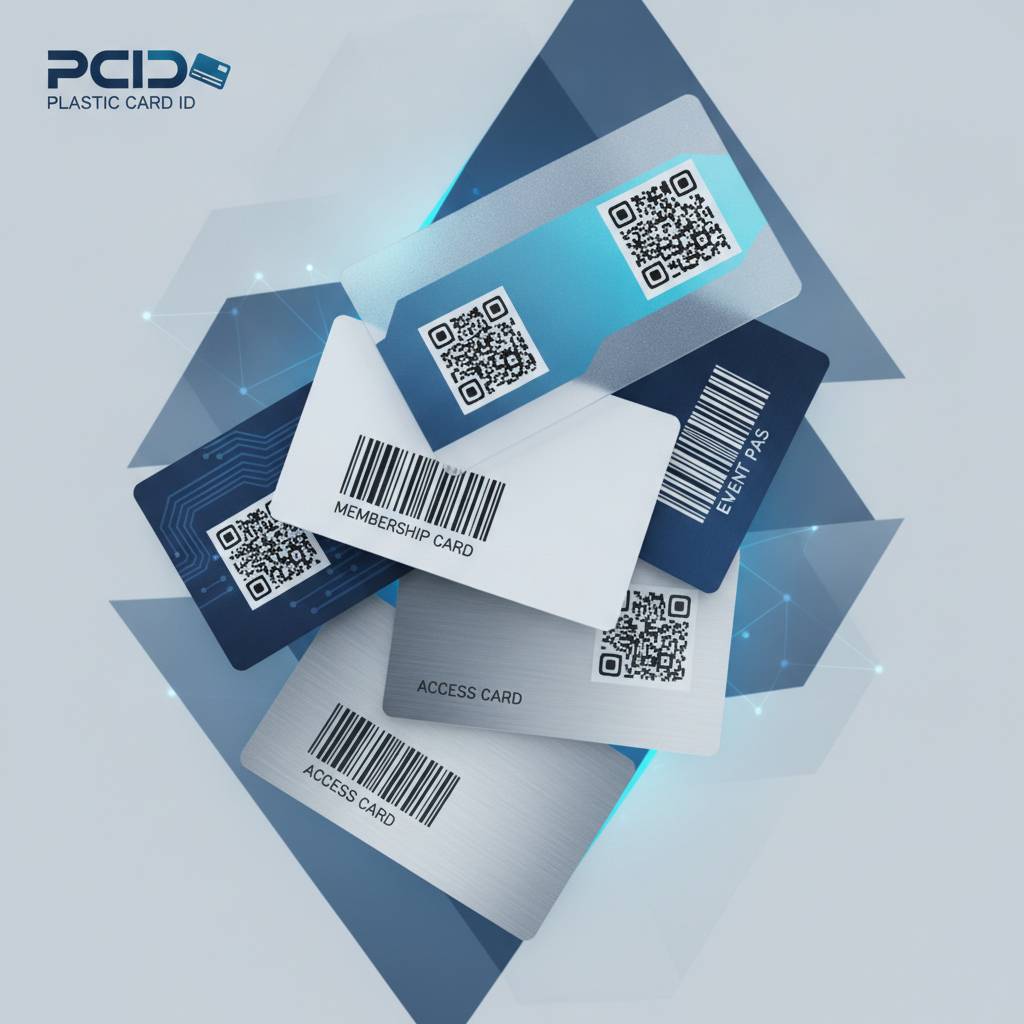 Our Full Range of Barcode Plastic Card Products
