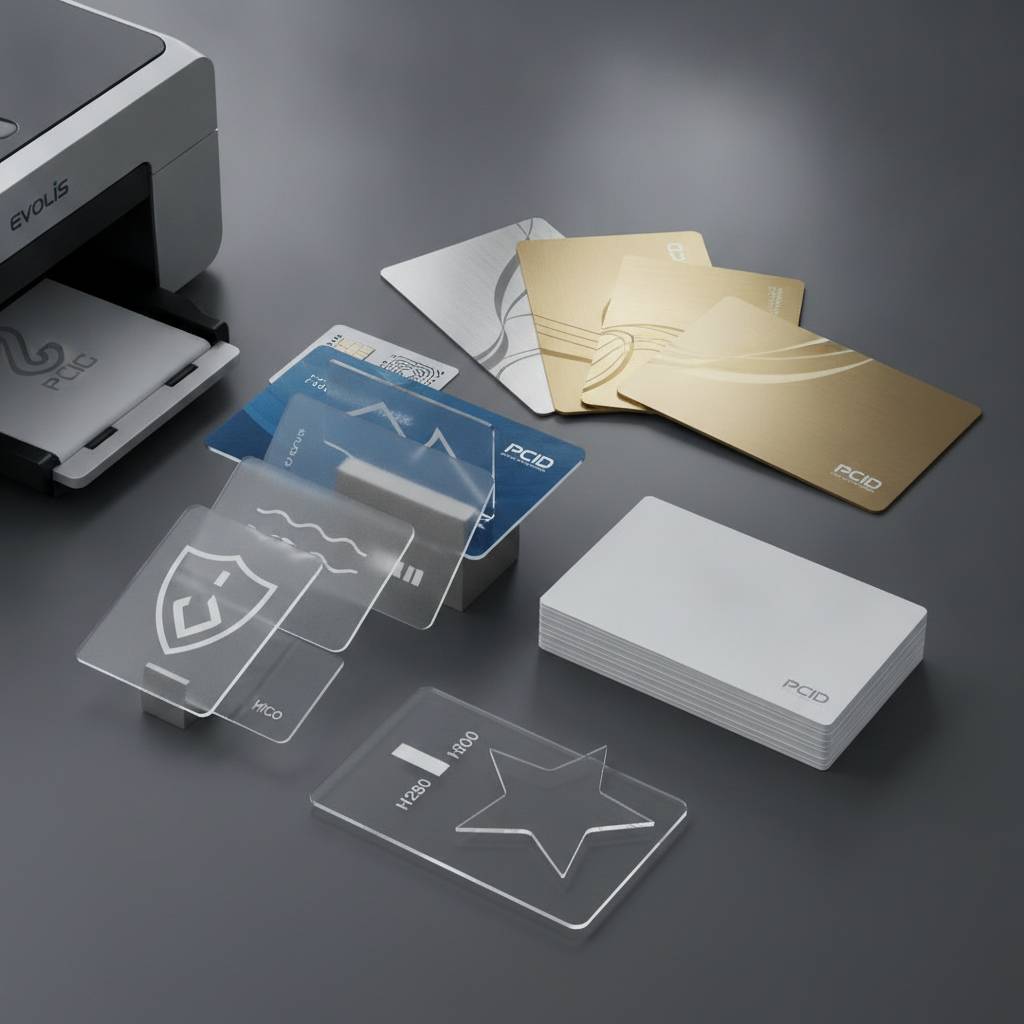 Specialty Cards: Clear, Custom Shapes, and Luxury Metal