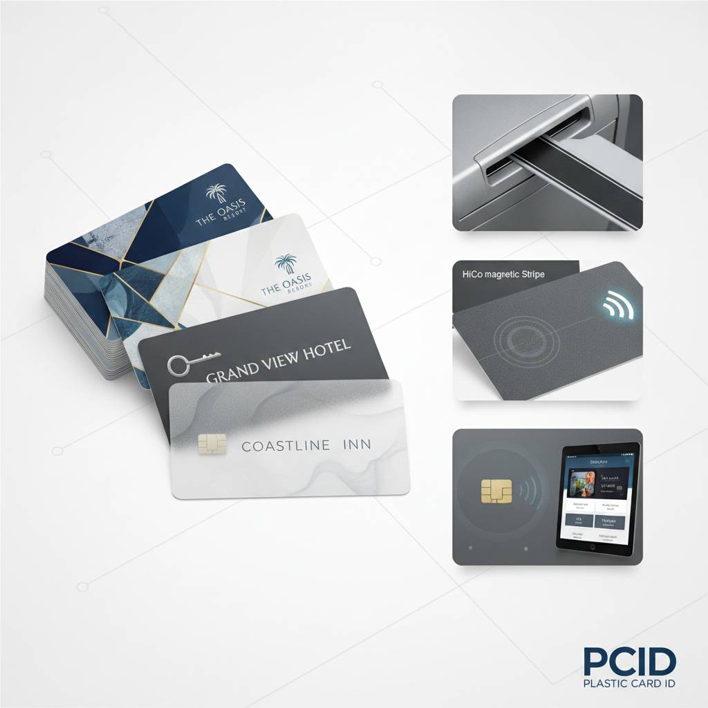 Types of Hotel Key Cards We Print and Supply
