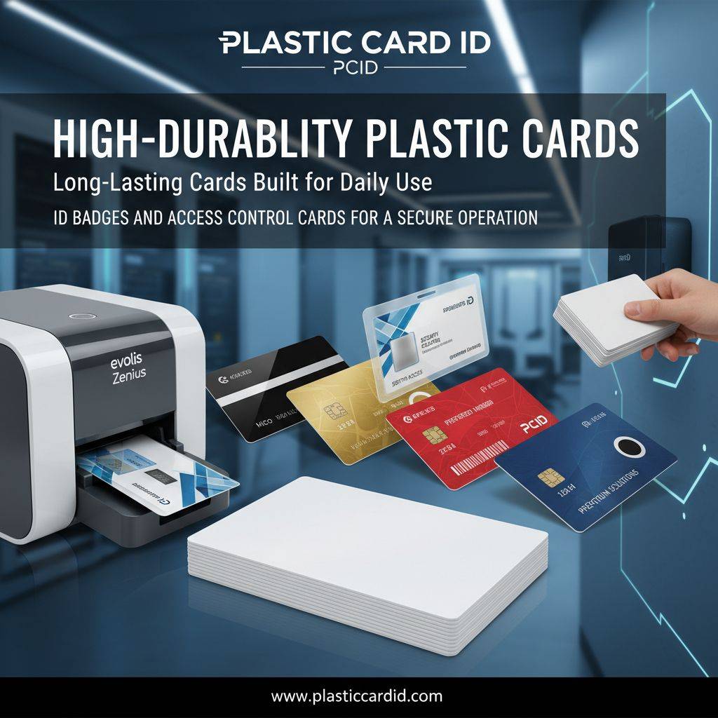 ID Badges and Access Control Cards for a Secure Operation