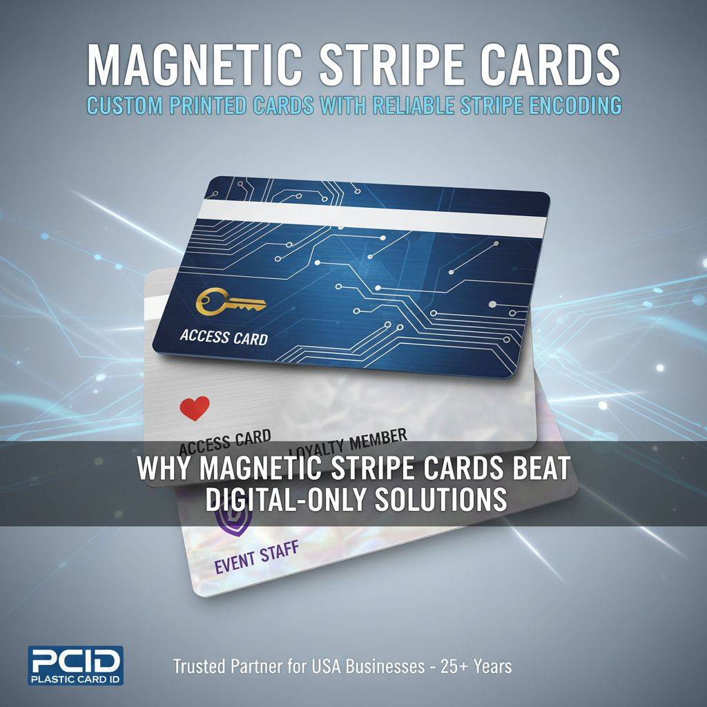 Why Magnetic Stripe Cards Beat Digital-Only Solutions