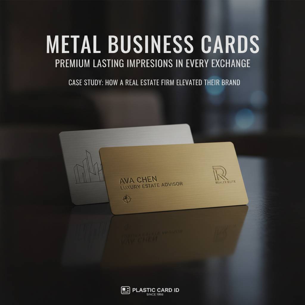 Case Study: How a Real Estate Firm Elevated Their Brand with Metal Cards