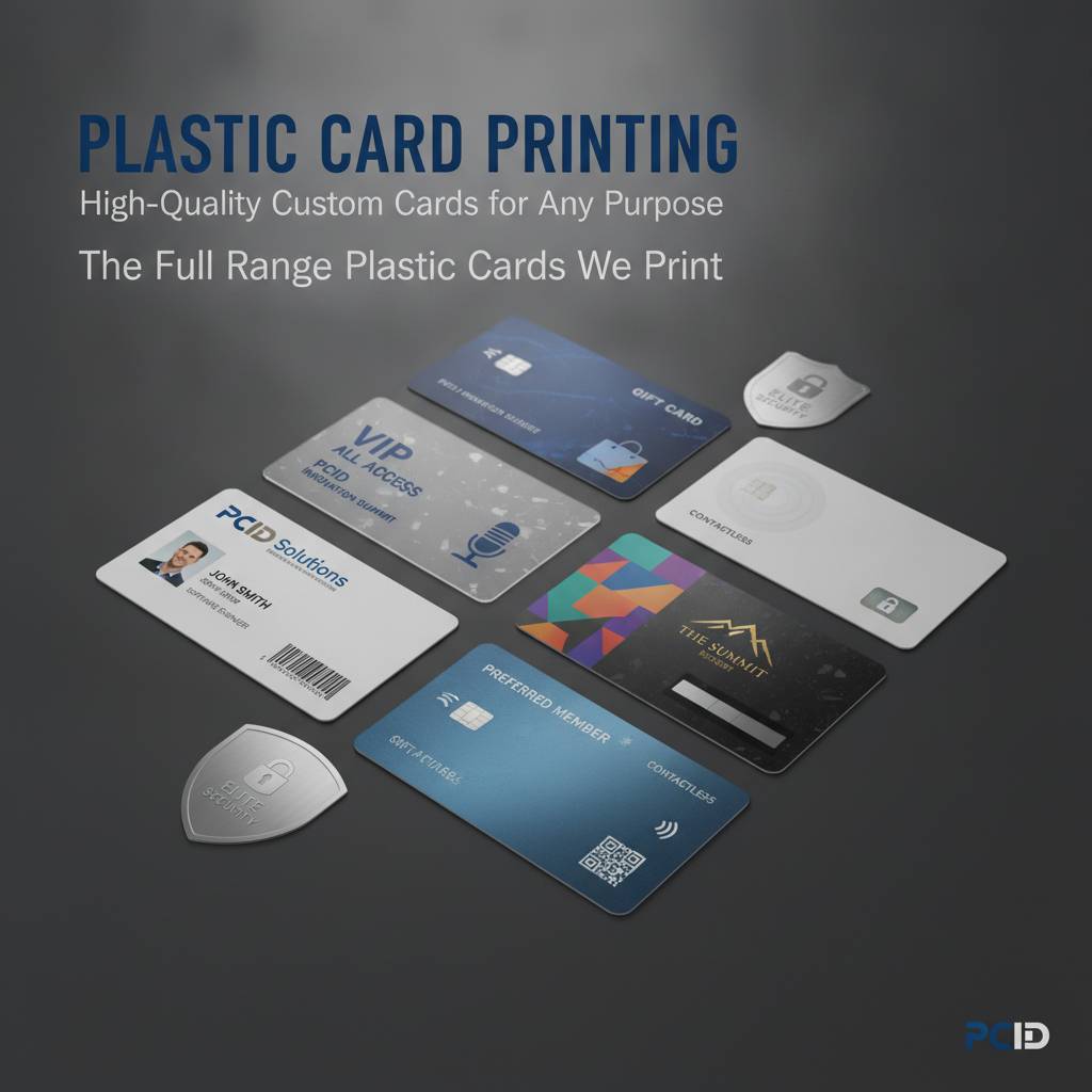 The Full Range of Plastic Cards We Print