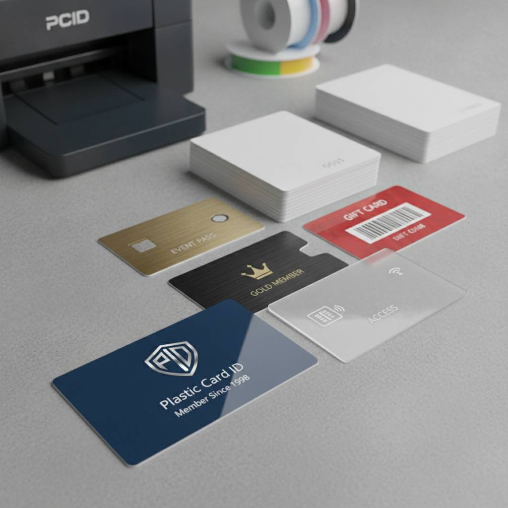 Custom Plastic Cards With Logo: Types We Offer