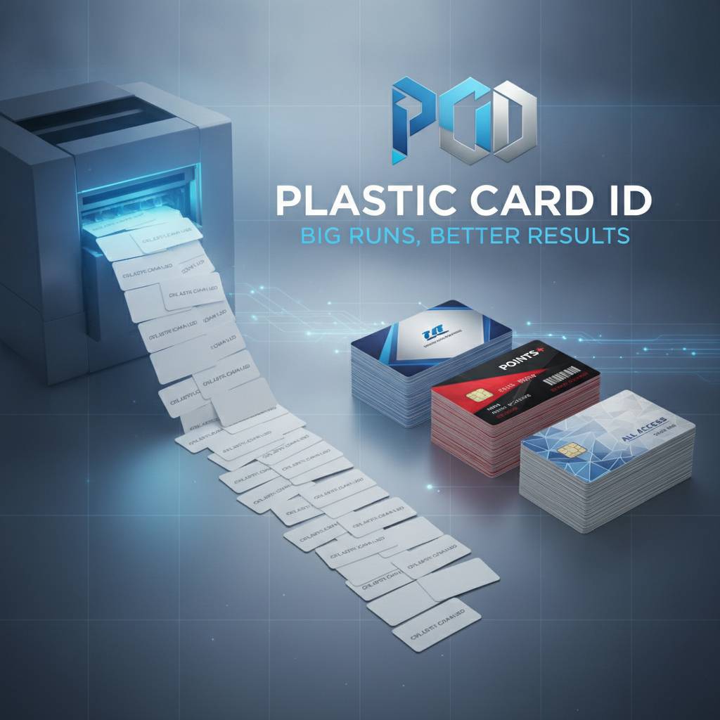 Bulk Plastic Card Printing: Big Runs, Better Results